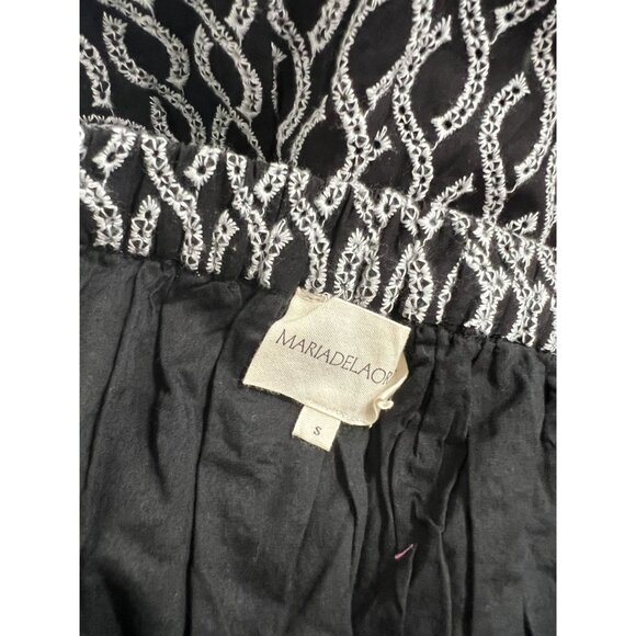 Maria de la Orden Luna Skirt in Black White - Picture 5 of 5